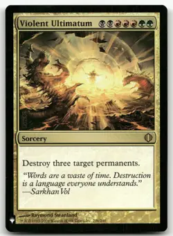 Violent Ultimatum #206/249 (NM) List Reprints LIST LIST Magic MTG - Image 1