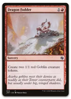 Dragon Fodder #309 (NM) Jumpstart JMP Magic MTG - Image 1