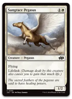 Sungrace Pegasus #265 (NM) Foundations Jumpstart J25 Magic MTG - Image 1