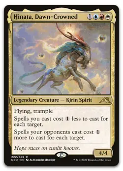 Hinata, Dawn-Crowned #222 (NM) Kamigawa Neon Dynasty NEO Magic MTG - Image 1