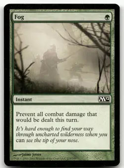 Fog #173 (NM) Magic 2012 (M12) M12 Magic MTG - Image 1