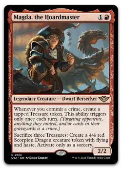 Magda, the Hoardmaster #133 (NM) Thunder Junction OTJ Magic MTG - Image 1