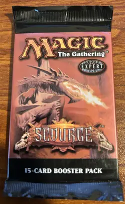 MTG Magic the Gathering Scourge Pack NIP Free Shipping - Image 1