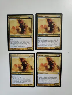 MtG Jhessian Zombies NM/LP x4 - Alara Reborn - Image 1