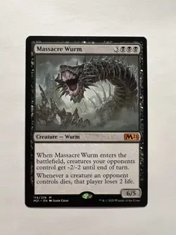 Massacre Wurm - MTG Core Set 2021 - NM - Image 1