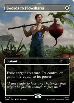 Swords to Plowshares () R Secret Lair Drop Series 2167 NM - Image 1