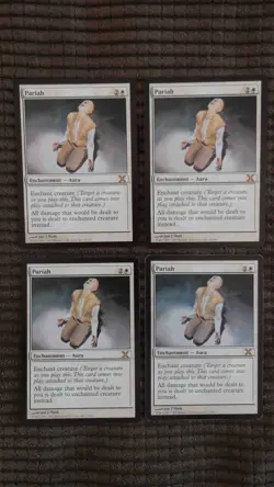 Magic: the Gathering / MtG Pariah x4 Tenth Edition - Image 1