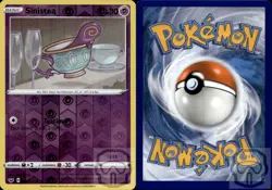 Sinistea 089/202 C Sword & Shield Pokemon Reverse Holo NM/M - Image 2