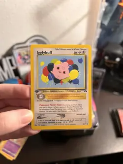 Pokemon TCG Igglybuff Neo Discovery 40/75 Regular 1st Edition Uncommon - Image 1