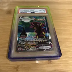2021 POKEMON SWORD & SHIELD EVOLVING SKIES SECRET FULL ART/UMBREON VMAX PSA 8 - Image 5