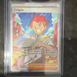 The Pokemon Company Crispin 164/142 Sv07: Stellar Crown Ultra Rare Full Art Holo - Image 1