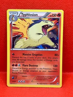 Pokemon Tcg Typhlosion 20/162 Holo Rare XY - BREAKthrough - Image 1