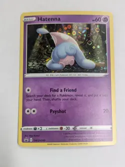 Hatenna - (General Mills Promo) SWSH040 Black Star Promo Holo Pokemon TCG NM - Image 1