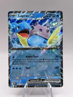 Lapras Ex 22/88 Double Rare Holo Perfect Order Pokemon NM - Image 1