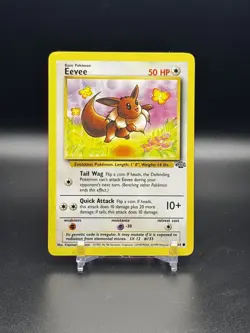1999 POKEMON WOTC JUNGLE UNLIMITED #51 EEVEE COMMON NM / PACK FRESH - Image 5