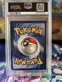 Pokemon TCG PSA 8 2000 Gym Heroes 1st Edition Erika’ Bellsprout WOTC Vintage - Image 5