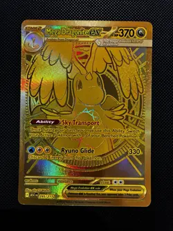 Pokemon TCG: Ascended Heroes - Gold Mega Dragonite EX 295/217 - Image 1