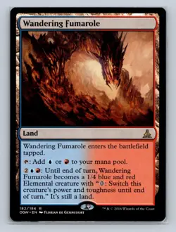 Magic the Gathering - MTG - OGW - Wandering Fumarole - Rare - Image 1