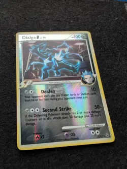 Dialga G 7/127 Reverse Holo Platinum Pokemon 2009 - Image 2