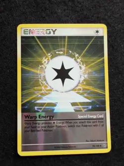 Warp Energy - 95/100 - Uncommon - Reverse Holo Pokemon TCG - Image 1