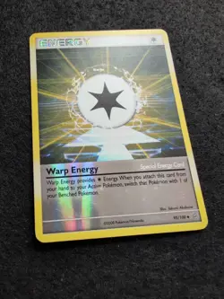 Warp Energy - 95/100 - Uncommon - Reverse Holo Pokemon TCG - Image 2