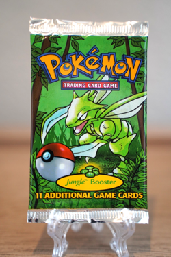 Pokemon Jungle Unlimited 1999 Scyther Artwork Booster Pack WOTC Sealed - Image 1