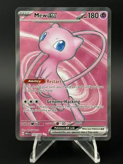 2023 Pokemon SV 151 Mew ex #193/165 Full Art Mint - Image 1
