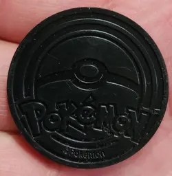 OFFICIAL POKEMON TCG PLASTIC HOLOFOIL MEGA ABSOL COIN - Image 3