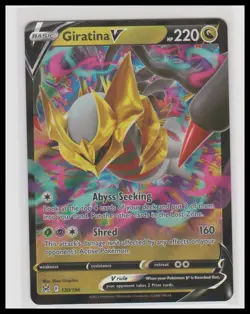 Pokemon SWSH11: Lost Origin #130/196 Giratina V Holo - Image 1