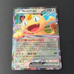 Pokemon TCG Meowth ex 62/88 | Perfect Order | Double Rare Holo | NM/M - Image 1