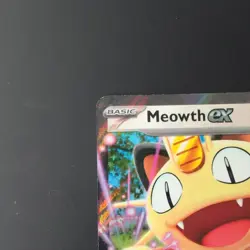 Pokemon TCG Meowth ex 62/88 | Perfect Order | Double Rare Holo | NM/M - Image 2