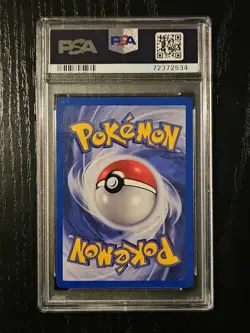 2000 Pokemon Gym Challenge Blaine 1st Edition Holo PSA 7 17/132 NM - Image 2