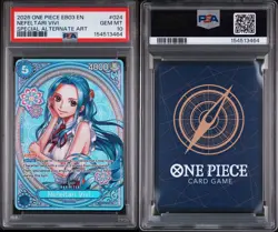 2026 ONE PIECE EB03-EXTRA BOOSTER -ONE PIECE HEROINES ED- NEFELTARI VIVI PSA 10 - Image 3
