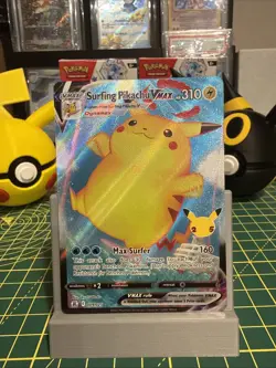 Surfing Pikachu VMAX 009/025 Ultra Rare 25th Celebrations 2021 Pokemon TCG NM - Image 1