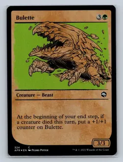 Magic the Gathering - MTG - AFR - Bulette - Foil - Common - Showcase - Image 1