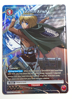 Union Arena Armin Arlelt UE10BT/AOT-1-076 (U*) - Attack on Titan - Image 1