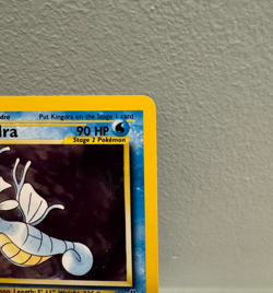 SWIRL - Pokemon Kingdra 8/111 NM Neo Genesis Unlimited Holo Rare - Image 5