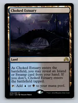 Magic the Gathering - MTG - SOI - Choked Estuary - Rare - Image 5