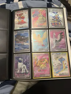 Pokemon TCG Card Lot Charizard Pikachu Dragonite Holo Foil Binder Included - Image 2
