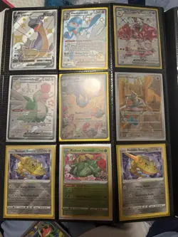 Pokemon TCG Card Lot Charizard Pikachu Dragonite Holo Foil Binder Included - Image 3
