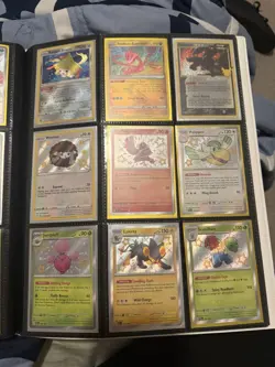 Pokemon TCG Card Lot Charizard Pikachu Dragonite Holo Foil Binder Included - Image 4