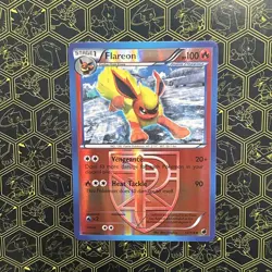 Pokemon Flareon Team Plasma 12/116 Plasma Freeze Reverse Holo Card - Image 1