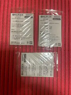 One Piece Seven Eleven Promo Card set Sealed Luffy sabo ace Japanese e190 - Image 4