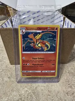 Sealed Special Delivery Charizard SWSH075 Holo Promo Card Sword & Shield - Image 1