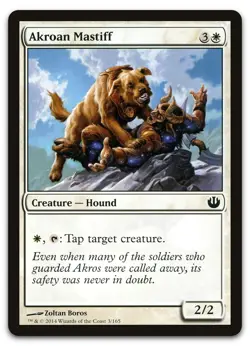 Akroan Mastiff #3 (NM) Journey Into Nyx JOU Magic MTG - Image 1