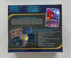 Pokemon Center Mega Evolution Phantasmal Flames Elite Trainer Box ETB Sealed - Image 2