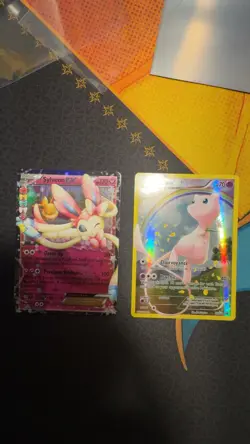 Pokemon TCG Mew XY110 XY Promo & 2016 Sylveon EX RC21/RC32 - Image 1