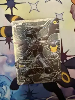 Pokemon Celebrations: Zekrom 114/114 Holo Rare Classic Collection - NM - Image 1