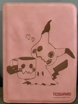 pokemon Laser Engraved Mimikyu Binder(Made To Order) - Image 1