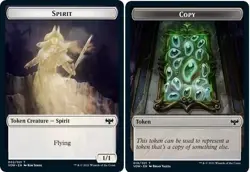 10 Token Cards - SPIRIT / COPY - Innistrad: Crimson Vow (VOW) - Magic MTG FTG - Image 1